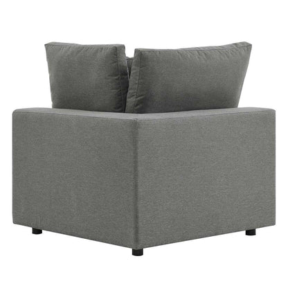 Modway - Commix Overstuffed Outdoor Patio Corner Chair - EEI-4904-CHA veiw 5