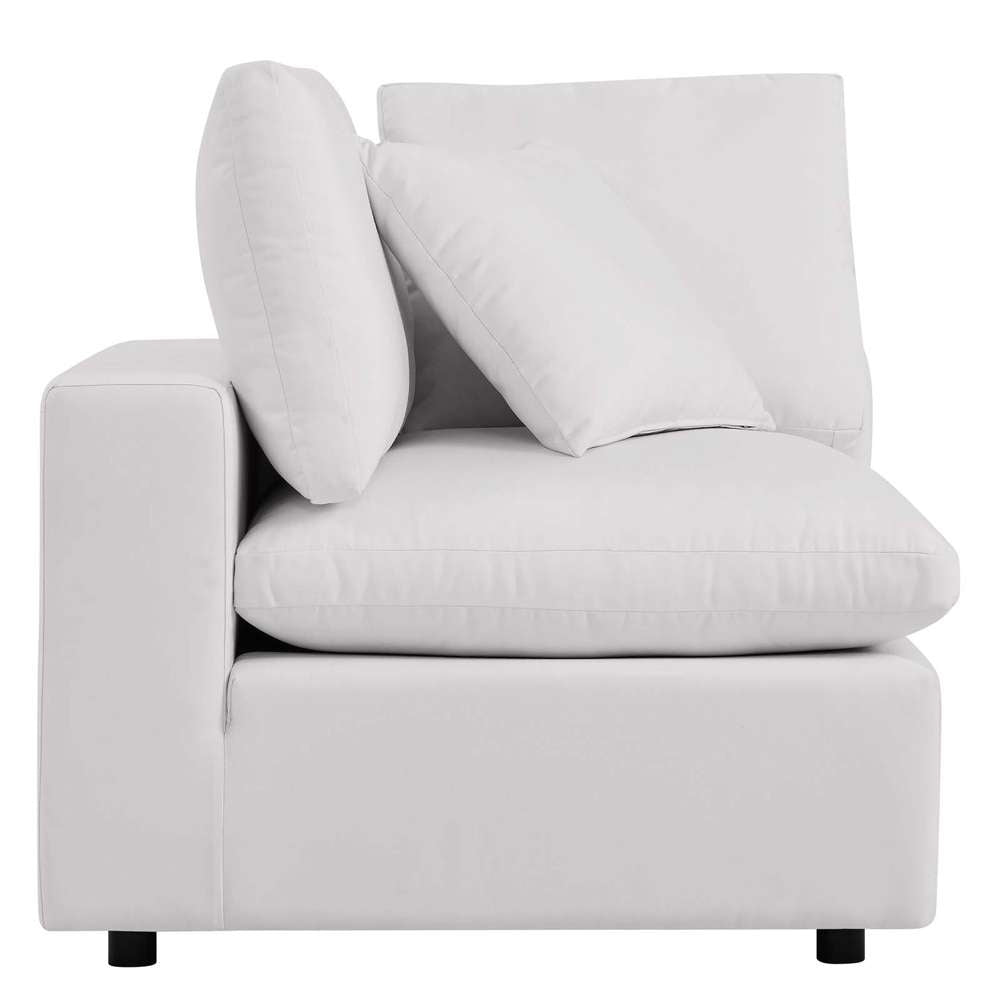 Modway - Commix Overstuffed Outdoor Patio Corner Chair - EEI-4904-WHI veiw 4