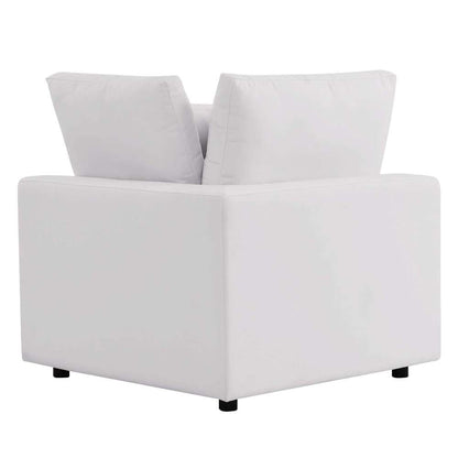 Modway - Commix Overstuffed Outdoor Patio Corner Chair - EEI-4904-WHI veiw 5
