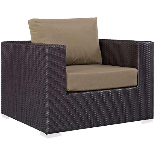Modway - Convene Outdoor Patio Armchair - EEI-1906-EXP-MOC veiw 1