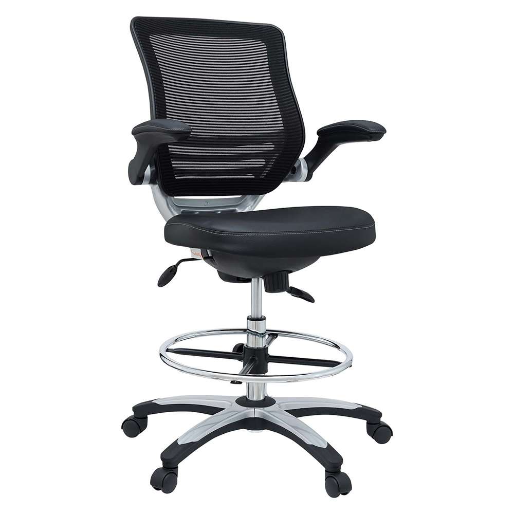 Modway - Edge Drafting Chair - EEI-211-BLK veiw 1