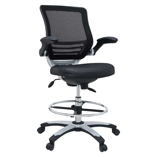 Modway - Edge Drafting Chair - EEI-211-BLK veiw 1