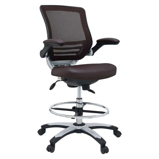 Modway - Edge Drafting Chair - EEI-211-BRN veiw 1
