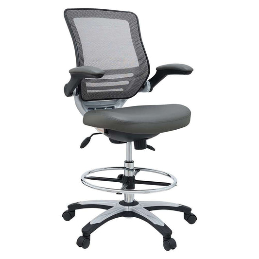 Modway - Edge Drafting Chair - EEI-211-GRY veiw 1