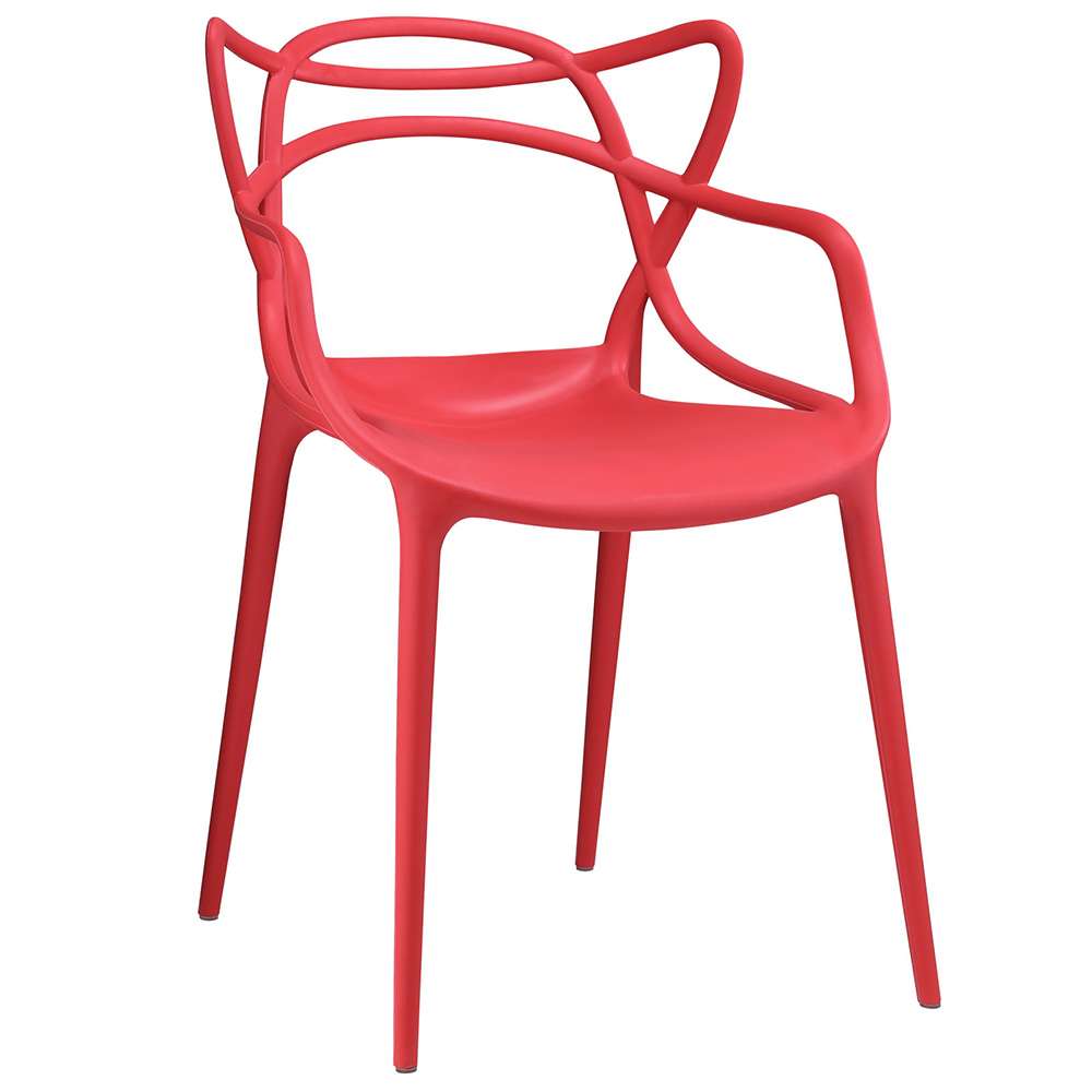 Modway - Entangled Dining Armchair - EEI-1458-RED veiw 1