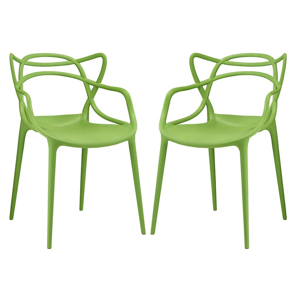 Modway - Entangled Dining Set (Set of 2) - EEI-2347-GRN-SET veiw 1