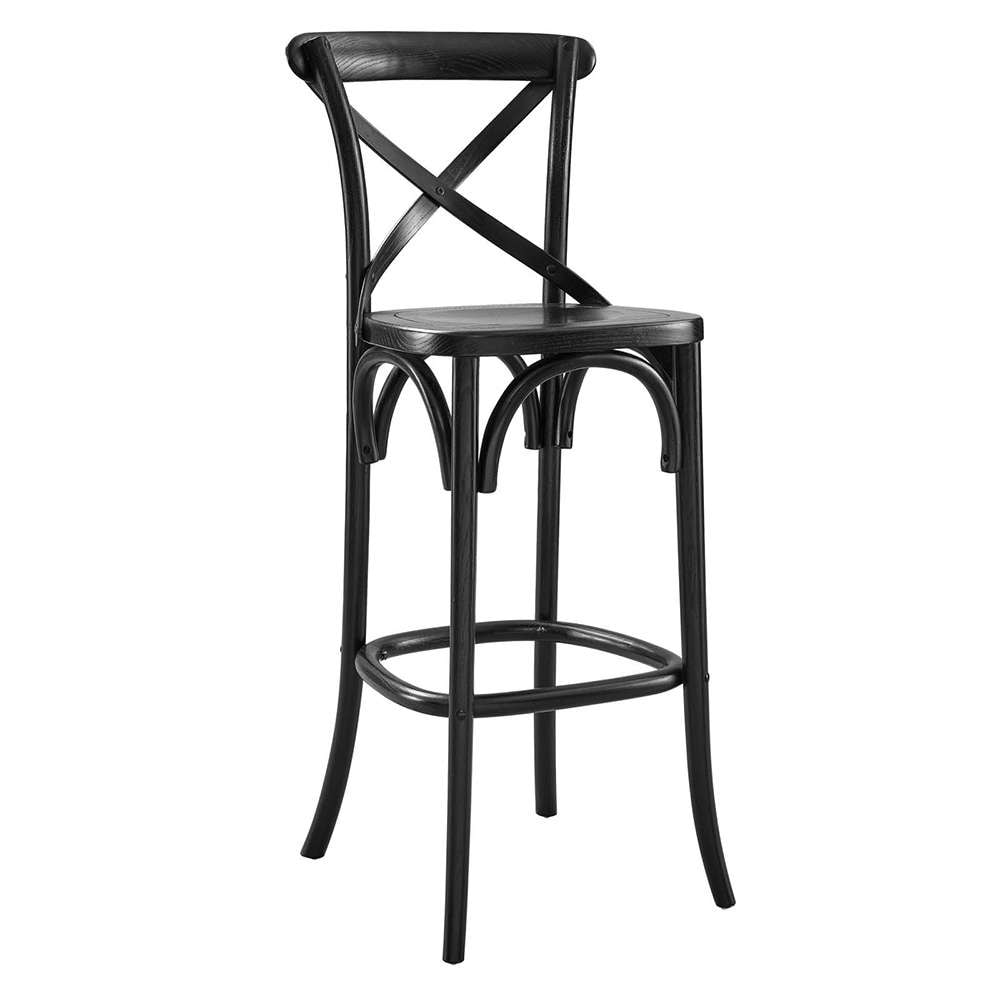 Modway - Gear Bar Stool - EEI-5563-BLK veiw 1