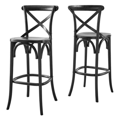 Modway - Gear Bar Stool - EEI-5563-BLK veiw 6