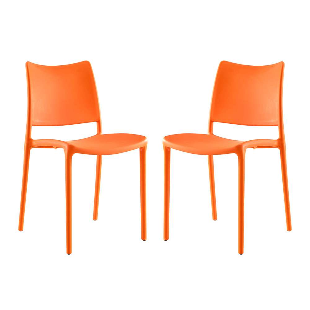 Modway - Hipster Dining Side Chair (Set of 2) - EEI-2424-ORA-SET veiw 1