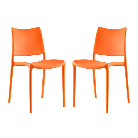 Modway - Hipster Dining Side Chair (Set of 2) - EEI-2424-ORA-SET veiw 1