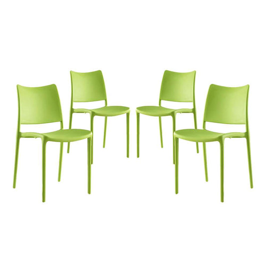 Modway - Hipster Dining Side Chair (Set of 4) - EEI-2425-GRN-SET veiw 1