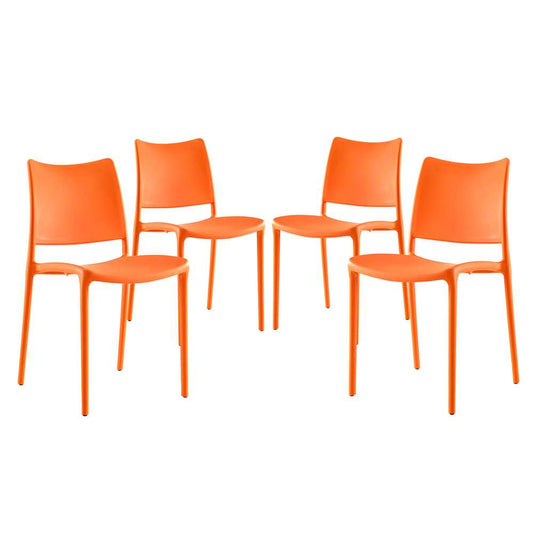 Modway - Hipster Dining Side Chair (Set of 4) - EEI-2425-ORA-SET veiw 1