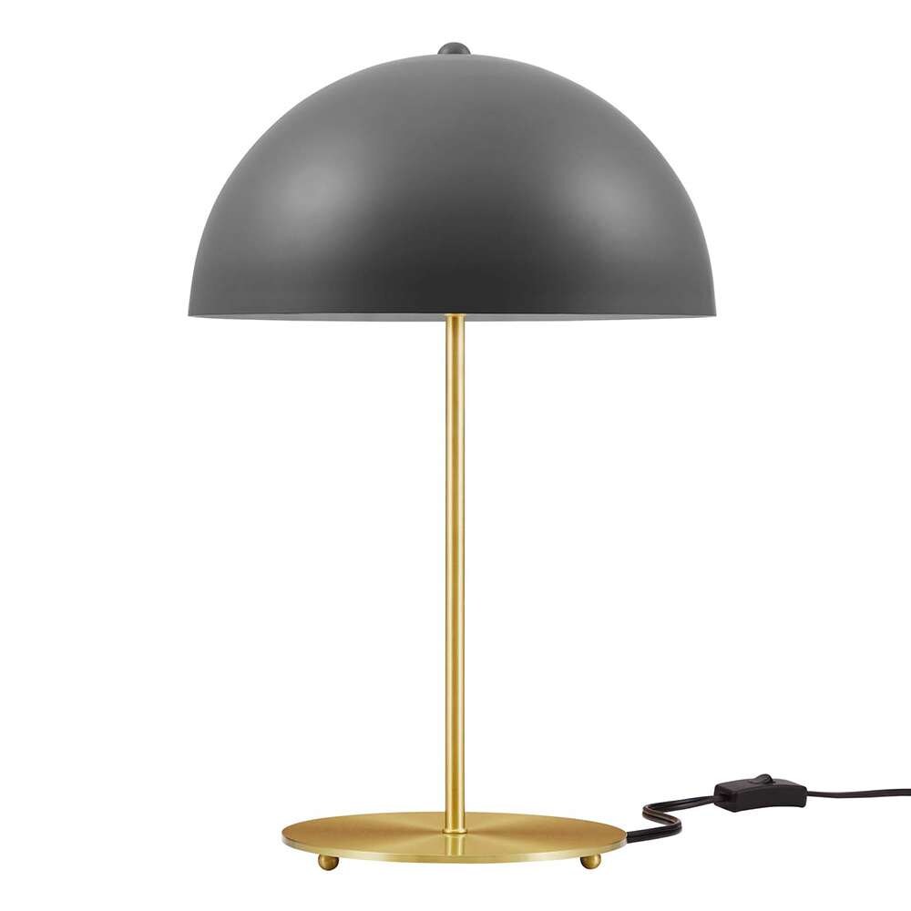 Modway - Ideal Metal Table Lamp - EEI-5629-GRY-SBR veiw 1