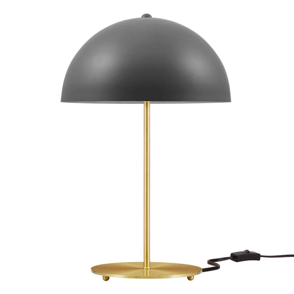 Modway - Ideal Metal Table Lamp - EEI-5629-GRY-SBR veiw 2