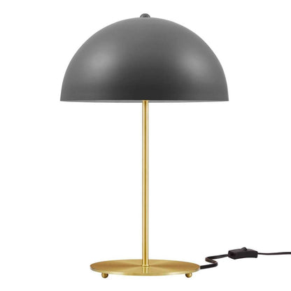 Modway - Ideal Metal Table Lamp - EEI-5629-GRY-SBR veiw 2