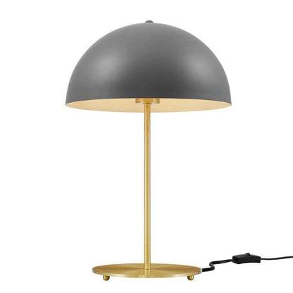 Modway - Ideal Metal Table Lamp - EEI-5629-GRY-SBR veiw 4
