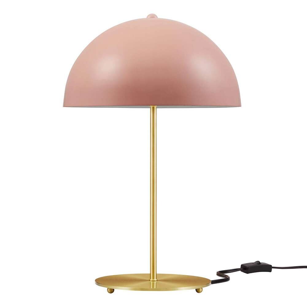 Modway - Ideal Metal Table Lamp - EEI-5629-PNK-SBR veiw 1
