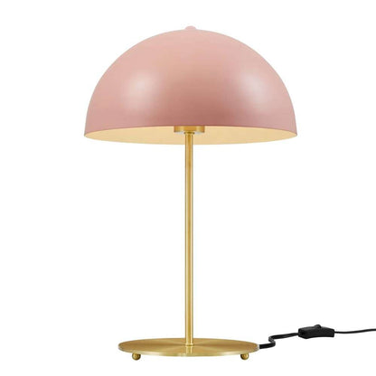Modway - Ideal Metal Table Lamp - EEI-5629-PNK-SBR veiw 4
