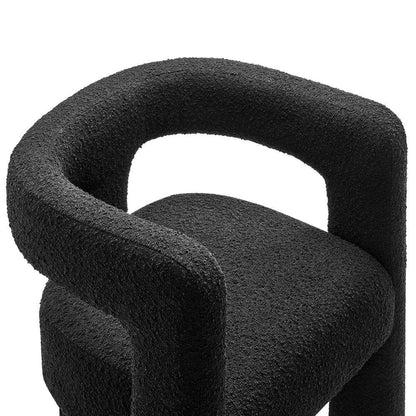 Modway - Kayla Boucle Upholstered Armchair - EEI-6479-BLK veiw 6
