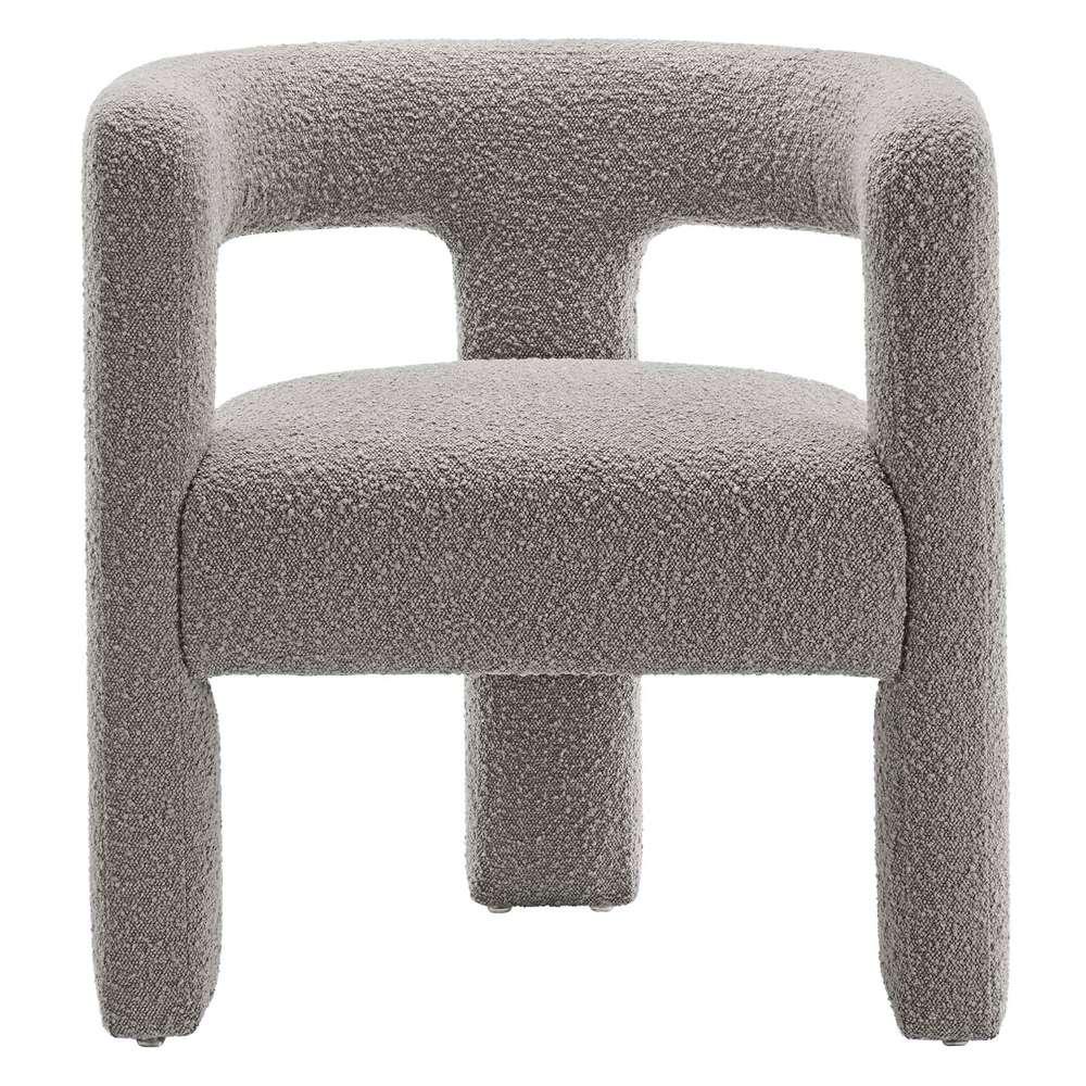 Modway - Kayla Boucle Upholstered Armchair - EEI-6479-LGR veiw 5