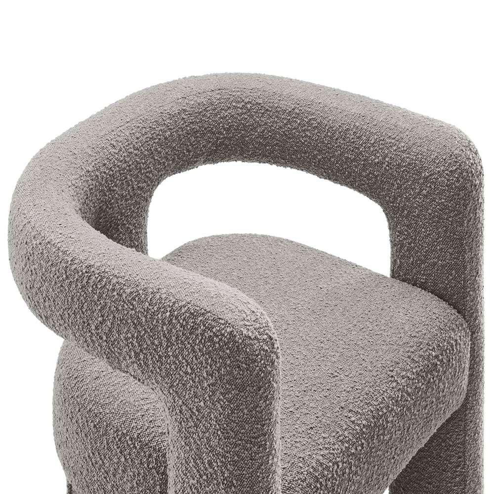 Modway - Kayla Boucle Upholstered Armchair - EEI-6479-LGR veiw 6