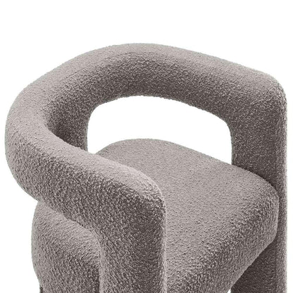 Modway - Kayla Boucle Upholstered Armchair - EEI-6479-LGR veiw 6