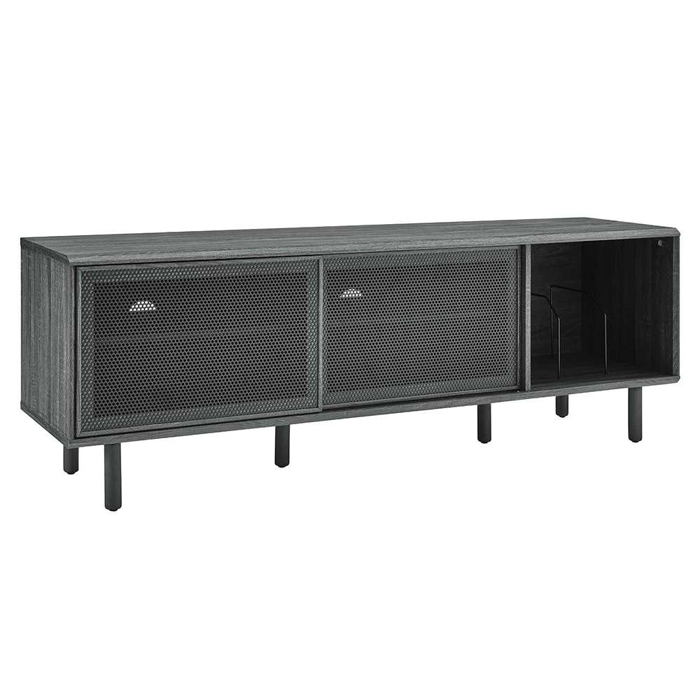 Modway - Kurtis 67in TV and Vinyl Record Stand - EEI-6236-CHA veiw 1