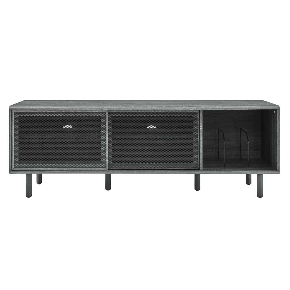 Modway - Kurtis 67in TV and Vinyl Record Stand - EEI-6236-CHA veiw 4