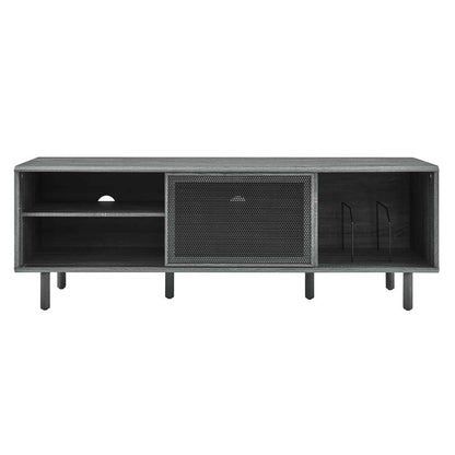 Modway - Kurtis 67in TV and Vinyl Record Stand - EEI-6236-CHA veiw 5