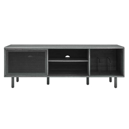 Modway - Kurtis 67in TV and Vinyl Record Stand - EEI-6236-CHA veiw 6