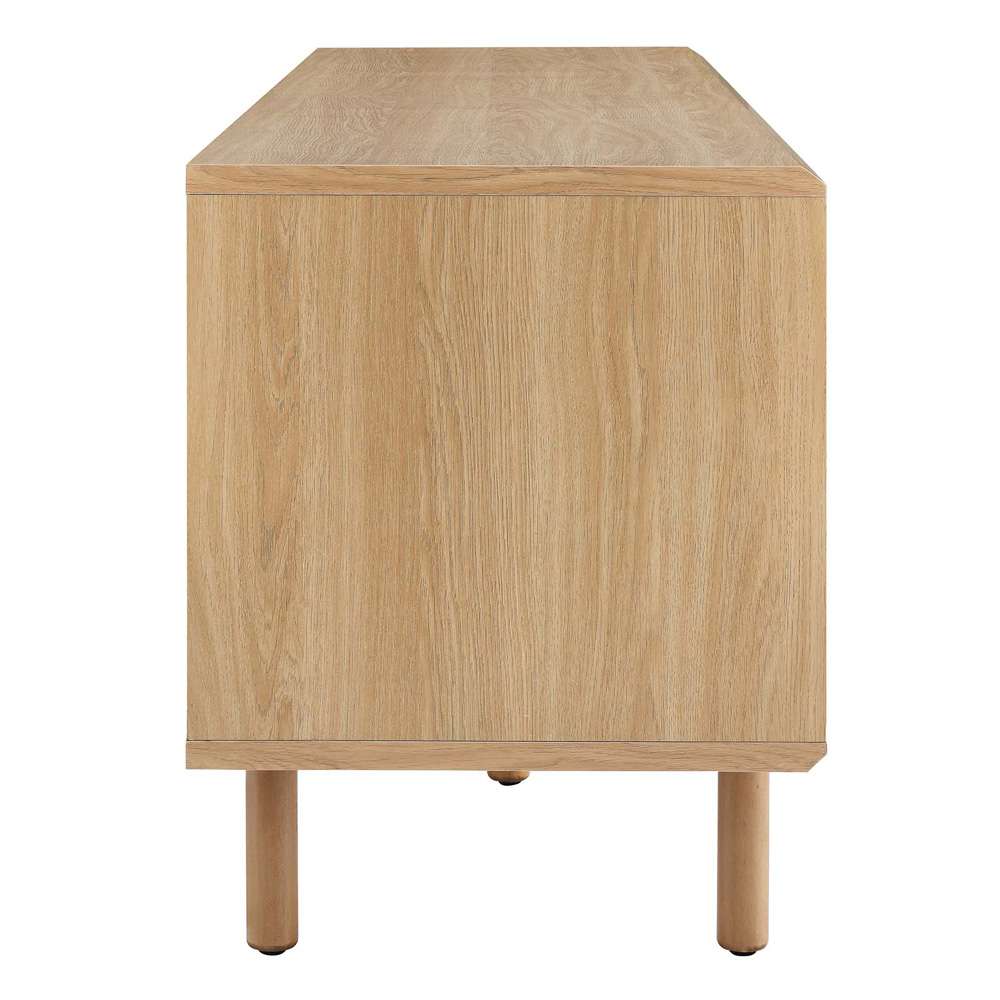 Modway - Kurtis 67in TV and Vinyl Record Stand - EEI-6236-OAK veiw 3