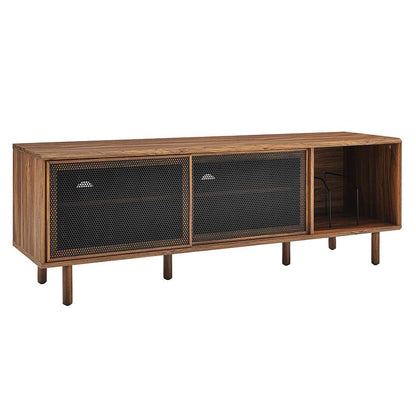 Modway - Kurtis 67in TV and Vinyl Record Stand - EEI-6236-WAL veiw 1