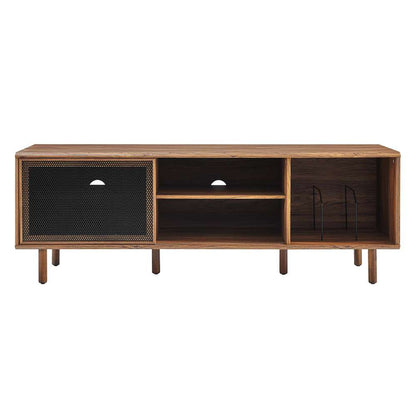 Modway - Kurtis 67in TV and Vinyl Record Stand - EEI-6236-WAL veiw 6