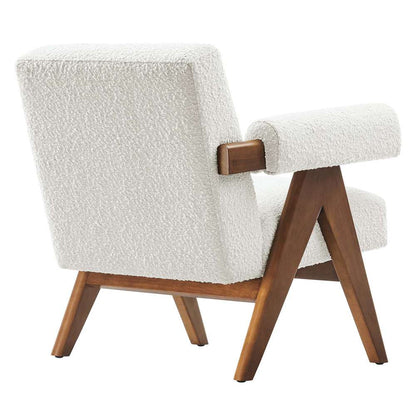 Modway - Lyra Boucle Fabric Armchair - (Set of 2) - EEI-6703-IVO veiw 5