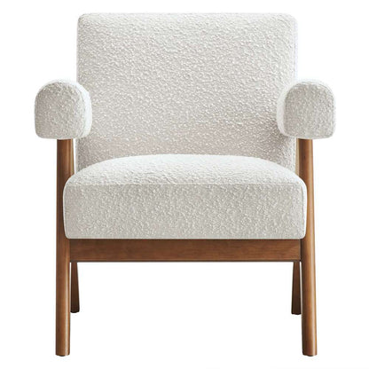 Modway - Lyra Boucle Fabric Armchair - (Set of 2) - EEI-6703-IVO veiw 6