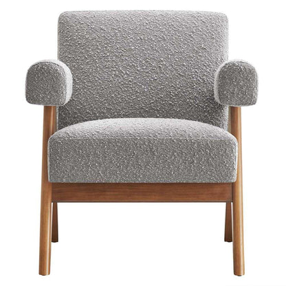Modway - Lyra Boucle Fabric Armchair - (Set of 2) - EEI-6703-LGR veiw 6