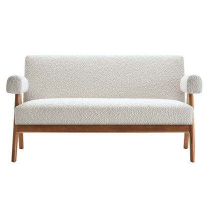 Modway - Lyra Boucle Fabric Loveseat - EEI-6504-IVO veiw 5