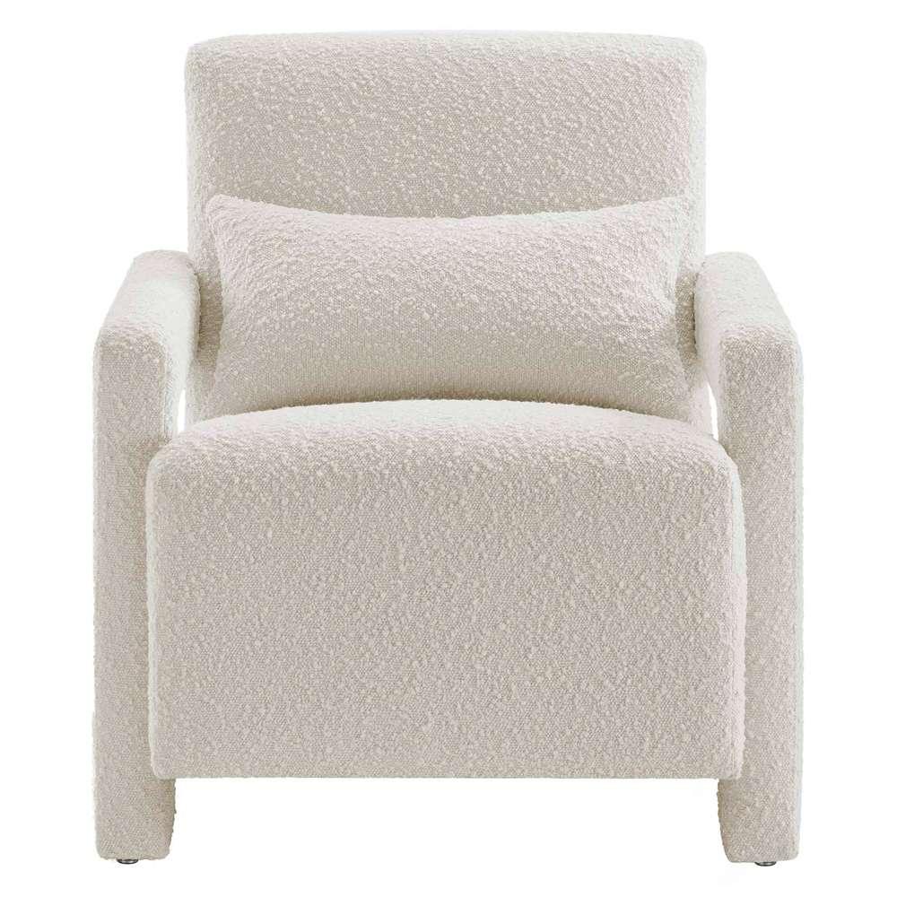 Modway - Mirage Boucle Upholstered Armchair - EEI-6475-IVO veiw 5