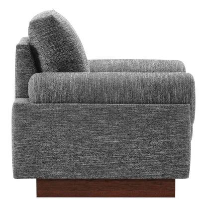 Modway - Oasis Upholstered Fabric Armchair - EEI-6402-GRY veiw 3
