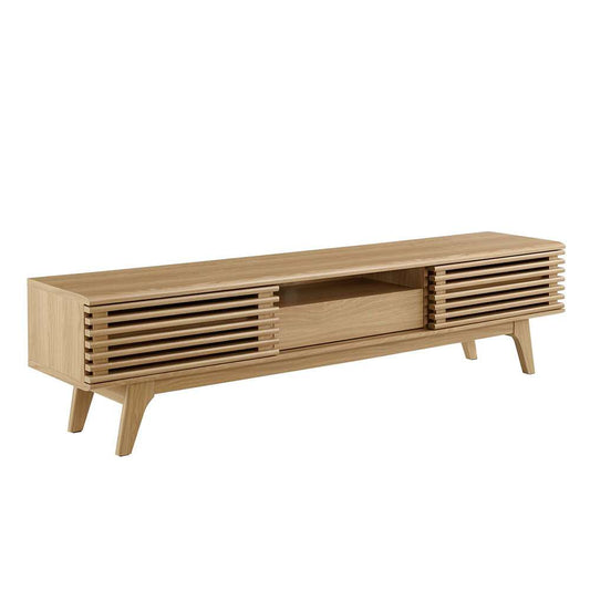 Modway - Render 70in TV Stand - EEI-3305-OAK veiw 1