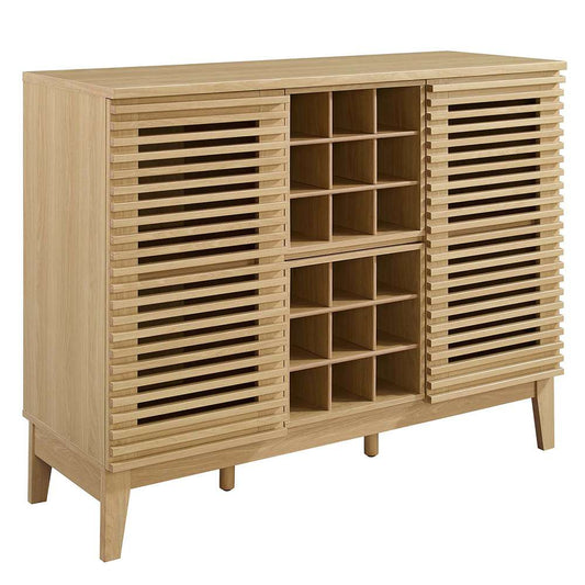 Modway - Render Bar Cabinet - EEI-6156-OAK veiw 1
