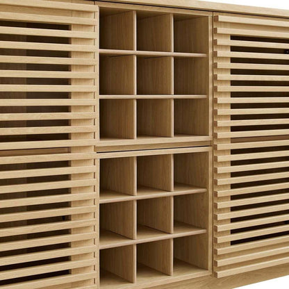 Modway - Render Bar Cabinet - EEI-6156-OAK veiw 3