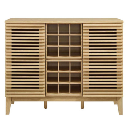 Modway - Render Bar Cabinet - EEI-6156-OAK veiw 5