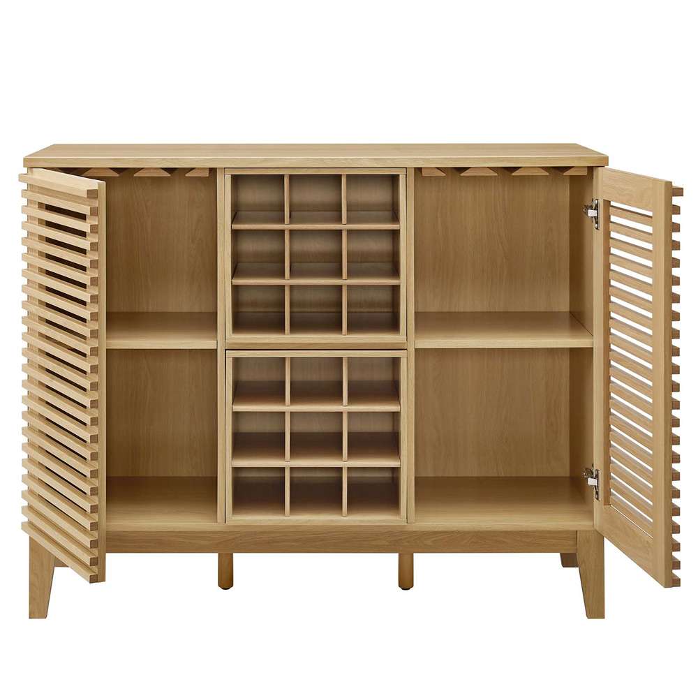 Modway - Render Bar Cabinet - EEI-6156-OAK veiw 6