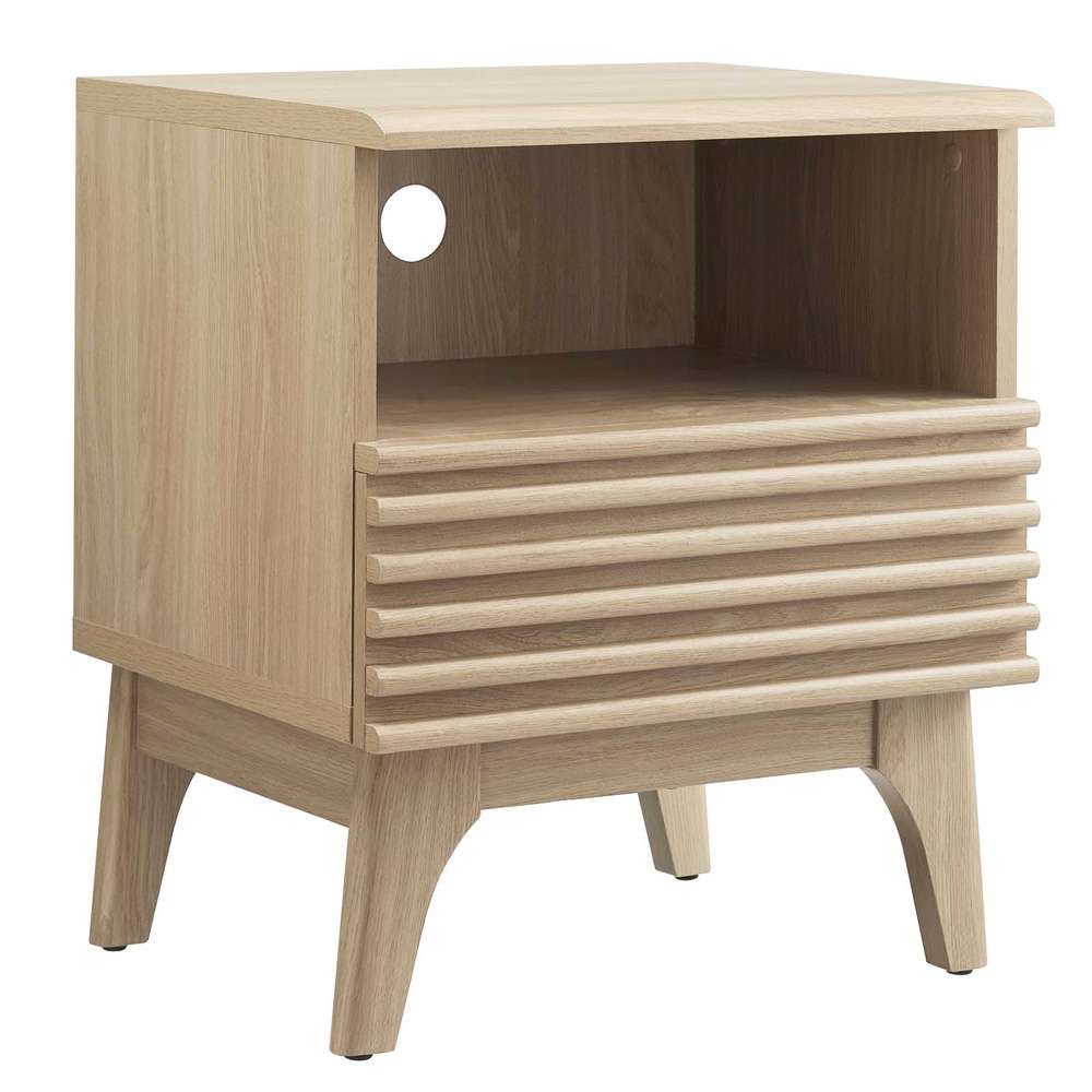 Modway - Render Nightstand - MOD-7070-OAK veiw 2