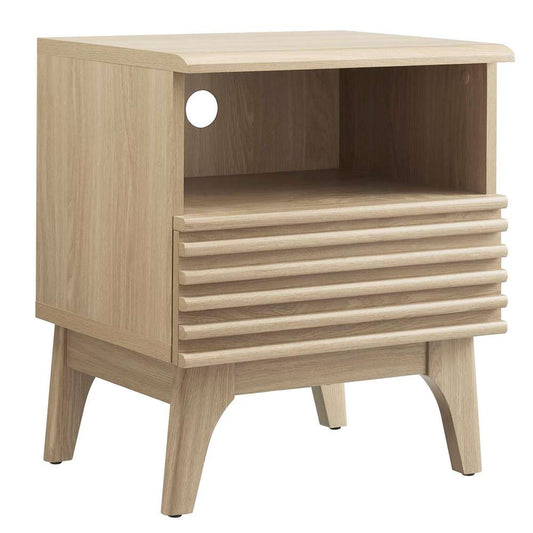 Modway - Render Nightstand - MOD-7070-OAK veiw 2