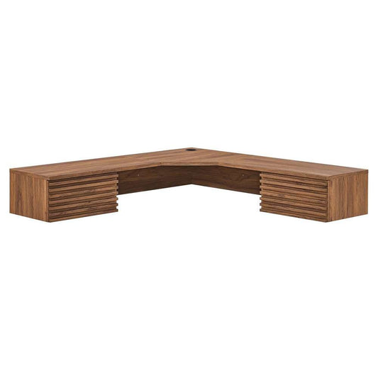 Modway - Render Wall Mount Corner Office Desk - EEI-6181-WAL veiw 2