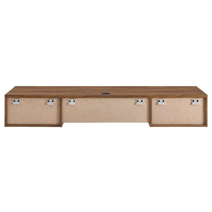 Modway - Render Wall Mount Wood Office Desk - EEI-5865-WAL veiw 4