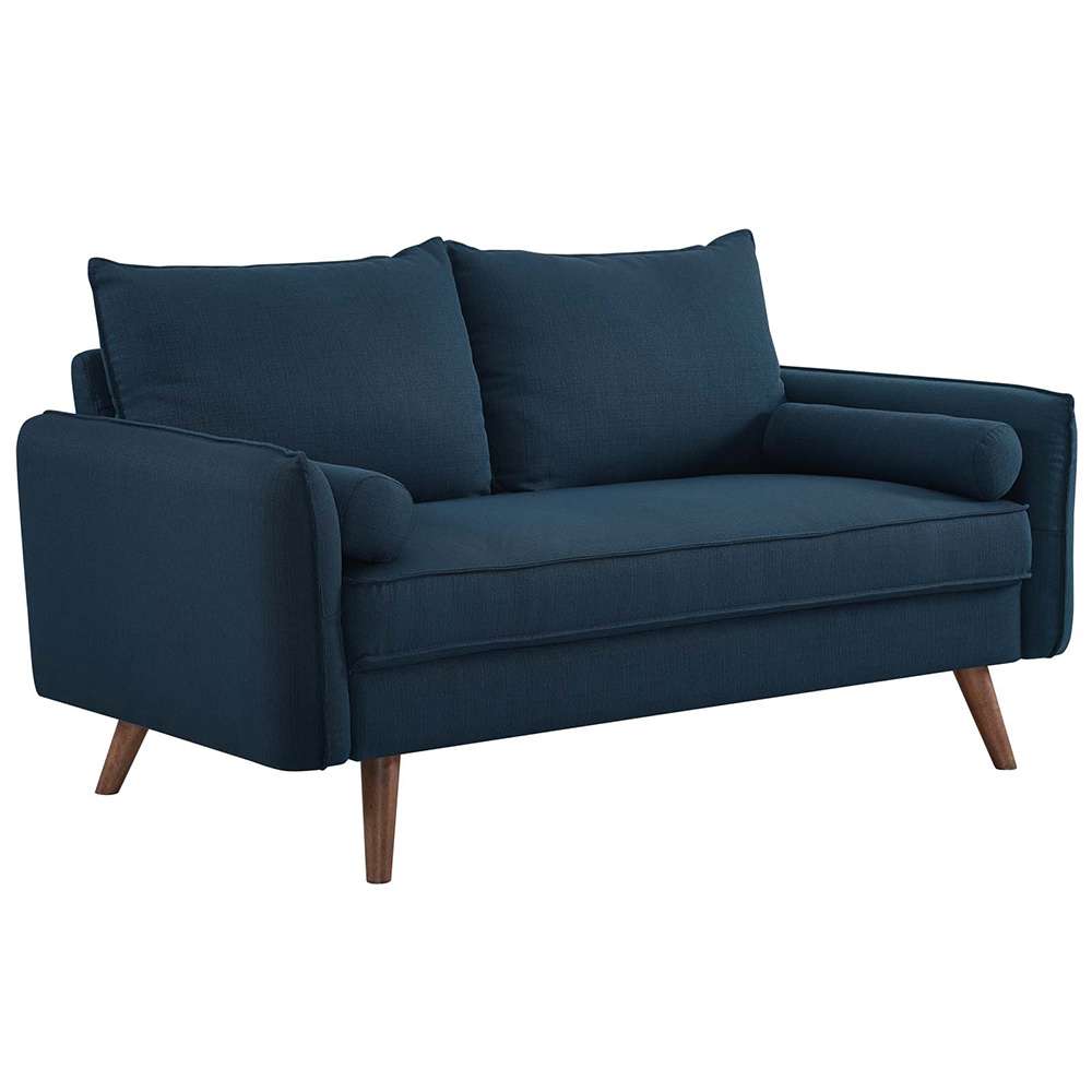 Modway - Revive Upholstered Fabric Loveseat - EEI-3091-AZU veiw 1