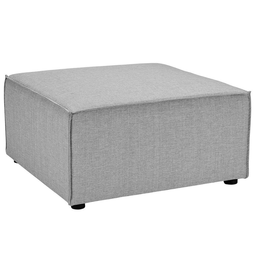 Modway - Saybrook Outdoor Patio Upholstered Sectional Sofa Ottoman - EEI-4211-GRY veiw 1